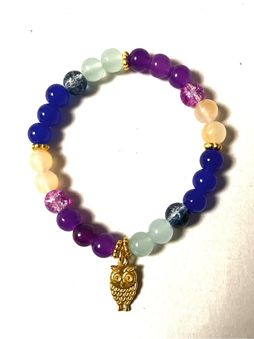 Owl’s intuition bracelet handmade